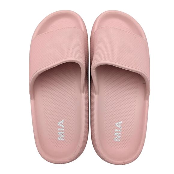 MIA Lexa Pool Slip On Slide Sandals Women's Blush Size Size US9M EU40 - Picture 5 of 9